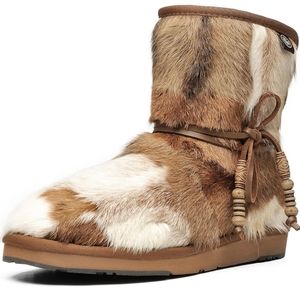 AU&MU womens wool lined boots 9